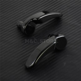 Saddlebag Lid Lifter Black Billet Aluminum Harley Davidson Touring Electra Glide Road King Street Glide FLHR FLTRX 2014-21