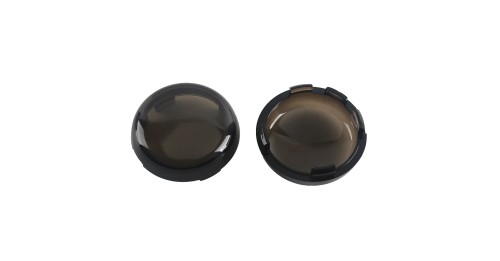 2Pcs Motorcycle Indicator Lens Cover Turn Signal Light Cap For Harley Sportster 883 1200 XL Iron Dyna Softail Touring Glide Road