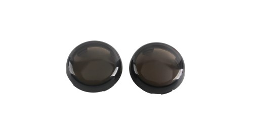 2Pcs Motorcycle Indicator Lens Cover Turn Signal Light Cap For Harley Sportster 883 1200 XL Iron Dyna Softail Touring Glide Road