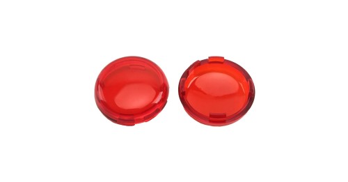 2Pcs Motorcycle Indicator Lens Cover Turn Signal Light Cap For Harley Sportster 883 1200 XL Iron Dyna Softail Touring Glide Road