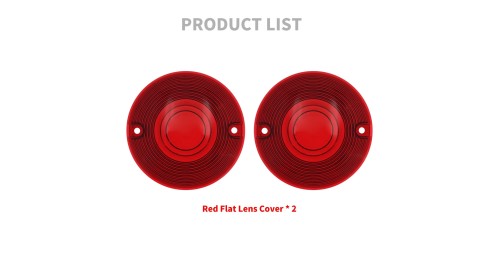 2pcs Turn Signal Light Lens Cover For Harley Touring 1986-2023 Electra Glide Road King FLHR Ultra Glide Softail