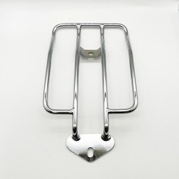 Rear Solo Seat Luggage Rack Support Shelf Steel Black Chrome For Harley Sportster XL Iron 1200 883 48 Low 2004-2022