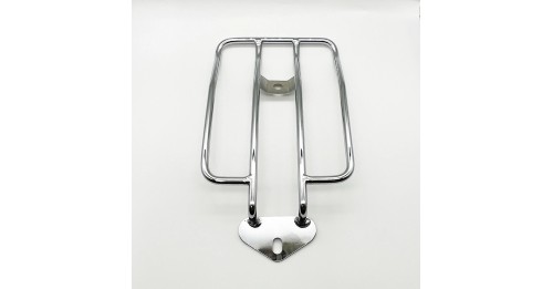 Rear Solo Seat Luggage Rack Support Shelf Steel Black Chrome For Harley Sportster XL Iron 1200 883 48 Low 2004-2022