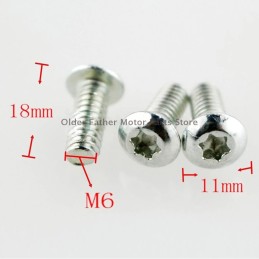 Wind Deflector Windshield Fairing Screws Mount Windscreen Bolt Kit For Harley Touring Road Glide Electra Glide 96-13