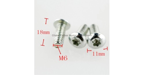 Wind Deflector Windshield Fairing Screws Mount Windscreen Bolt Kit For Harley Touring Road Glide Electra Glide 96-13