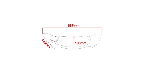 4.5"Windshield Upper Fairing Windscreen For Harley Touring Road Glide 2015-2020 2021 2022 Road Glide Special FLTRX FLTRU