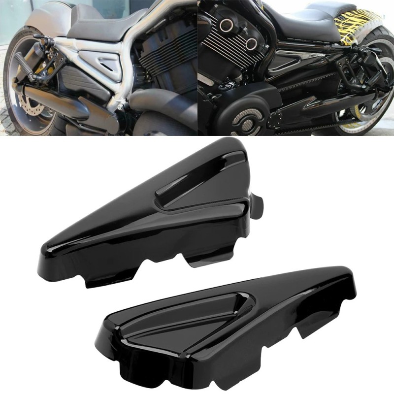 Tank Side Frame Covers For Harley V-ROD VRSCDX NIGHT ROD SPECIAL NRS VRSCF MUSCLE 2007-2017