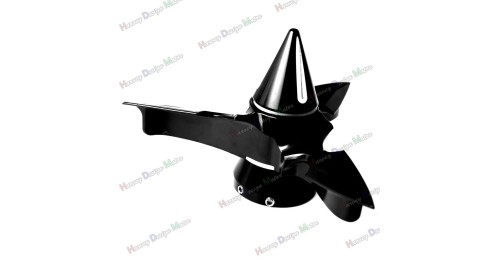 Spun Blade Spinning Axle Caps For Harley 1 1/8" Touring 2008-2022 Street Glide Dyna Sportster 883 1200