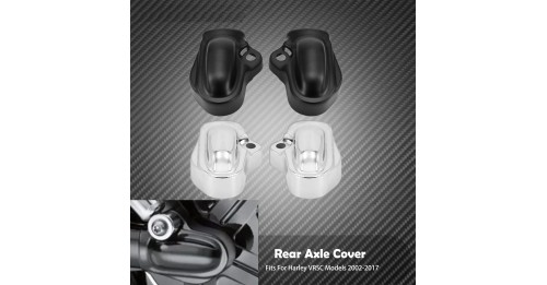 Rear Axle Covers Rear Wheel Shaft Cap Side Protector Guard For Harley 02-2017 V V-Rod VRSCA VRACB VRSCF Street/Night Rod VRSCD