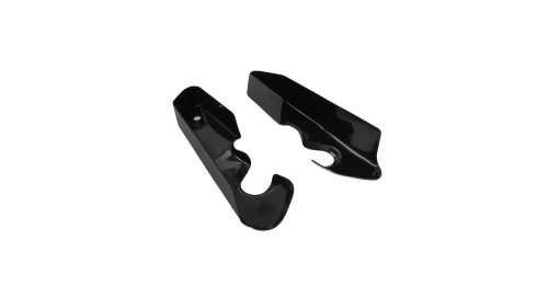 Pair Motorcycle Gloss Black Short Rear Fender Mudguard Support Bracket Turn Signal Struts For Harley Sportster XL883 1200 04-Up