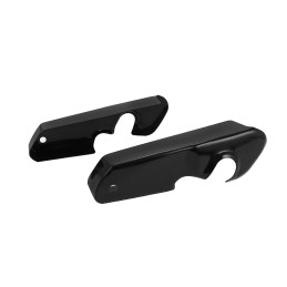 Pair Motorcycle Gloss Black Short Rear Fender Mudguard Support Bracket Turn Signal Struts For Harley Sportster XL883 1200 04-Up