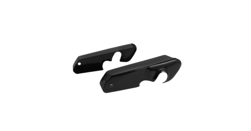 Pair Motorcycle Gloss Black Short Rear Fender Mudguard Support Bracket Turn Signal Struts For Harley Sportster XL883 1200 04-Up