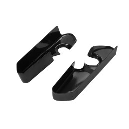 Pair Motorcycle Gloss Black Short Rear Fender Mudguard Support Bracket Turn Signal Struts For Harley Sportster XL883 1200 04-Up