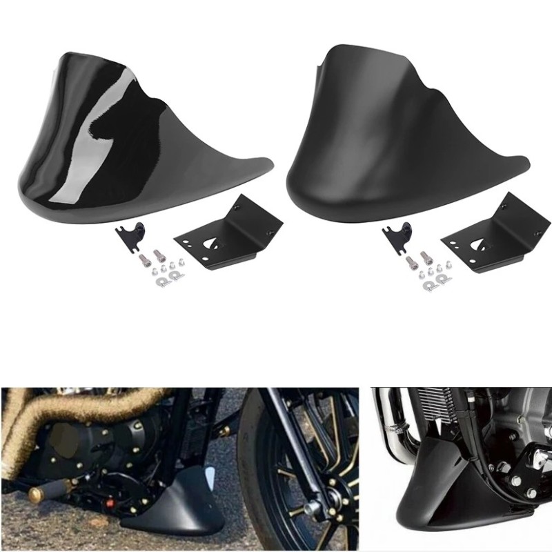 Dolny Spoiler Przedni, Błotnik, Deflektor Powietrza do Harley Sportster XL Iron 883