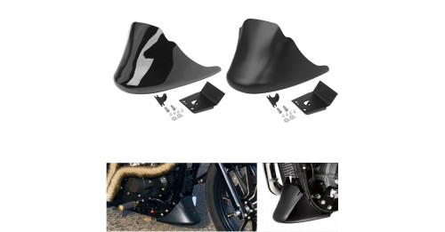 Front Bottom Spoiler Mudguard Air Dam Chin Fairing for Harley Sportster XL Iron 883 1200 2004-2021