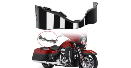 Outer Batwing Lower Trim Skirt Fairing Harley Davidson Touring FLHT FLHX FLHTCU Street Electra Glide Ultra Classic 14-Up