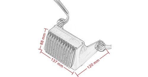 Regulator Napięcia Harley Davidson Electra Glide Classic FLHTC Road King FLHRS Road Glide FLTR (2004-2005)