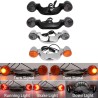 LED Rear Turn Signal Brake Light Bar Lamp For Harley Touring Street Road Glide CVO Custom FLTRX FLHX FLTRU 2010-2021