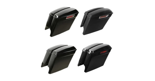 Stretched Extended Saddlebags 5" Saddle Bags For Harley Touring Road King Road Glide Street Glide 2014-2023 2020