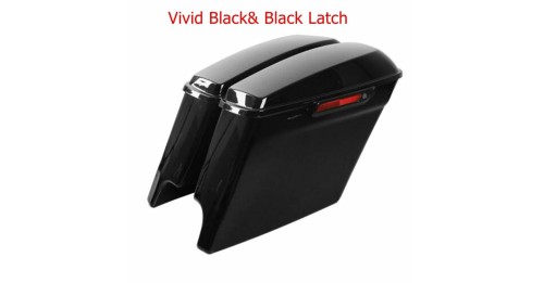 Stretched Extended Saddlebags 5" Saddle Bags For Harley Touring Road King Road Glide Street Glide 2014-2023 2020