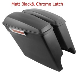 Stretched Extended Saddlebags 5" Saddle Bags For Harley Touring Road King Road Glide Street Glide 2014-2023 2020