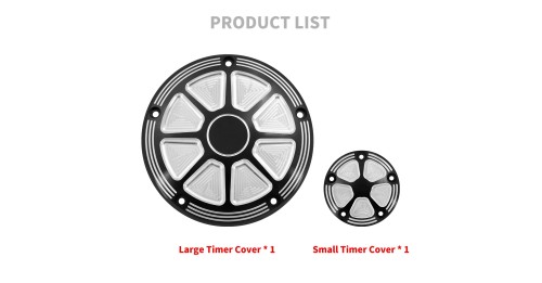 CNC Derby Timing Cover 5 Holes Engine Clutch Timer Side Covers For Harley Touring Road Glide FLHR Softail FXBB Dyna