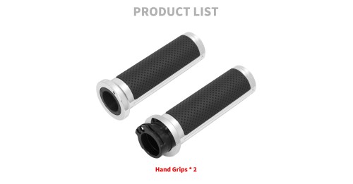 Hand Grip 1" 25 mm Handle Bar Grips For Harley Touring Dyna Softail Sportster XL 1200 883 XR VRSC Street Glide FLHR