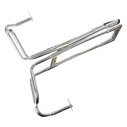 Saddlebag Guard Rail Mount Bracket For Harley Touring Road King Street Electra Glide Ultra Limited 14-Up