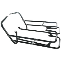 Twin Rail Saddlebag Guard For Harley Touring Electra Glide CVO Road King Road Street Glide 1997-2008