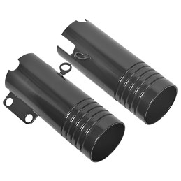 Black Lower Fork Tube Covers For Harley V-ROD Night Rod Special VRSCDX VRSCF VROD VRSC