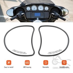 Rearview Mirror For Harley Electra Street Glide Ultra Limited Tri Glide 2014 Batwing Fairing Mount Side Mirrors