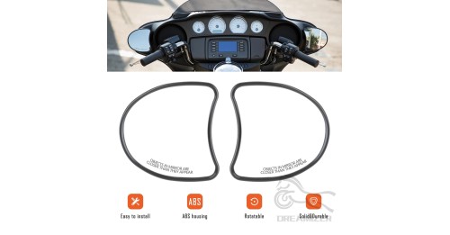 Rearview Mirror For Harley Electra Street Glide Ultra Limited Tri Glide 2014 Batwing Fairing Mount Side Mirrors