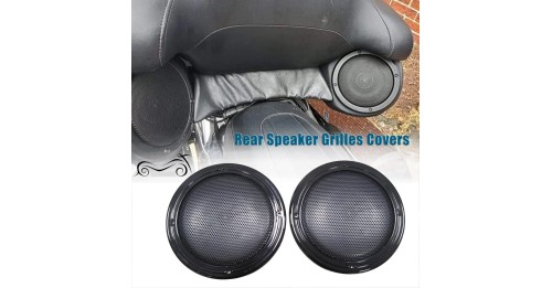 Mesh Rear Replacement Speaker Grilles Covers Fits For Harley Touring Road Glide Limited FLTRK 2020-2022 Ultra FLTRU 2016-2019