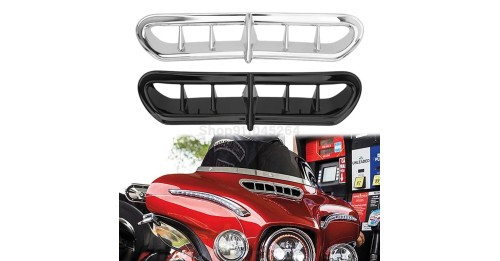 Fairing Vent Outer Front Accent Motocross For Harley Touring&Trike 14-21 Outer Electra Street Glide Trike Glide Ultra