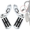 1 1/4" 32mm Motorcycle Foot Rest Highway Engine Guard Foot Pegs Mount For Harley Electra Glide Ultra Classic FLHTCU Sportster