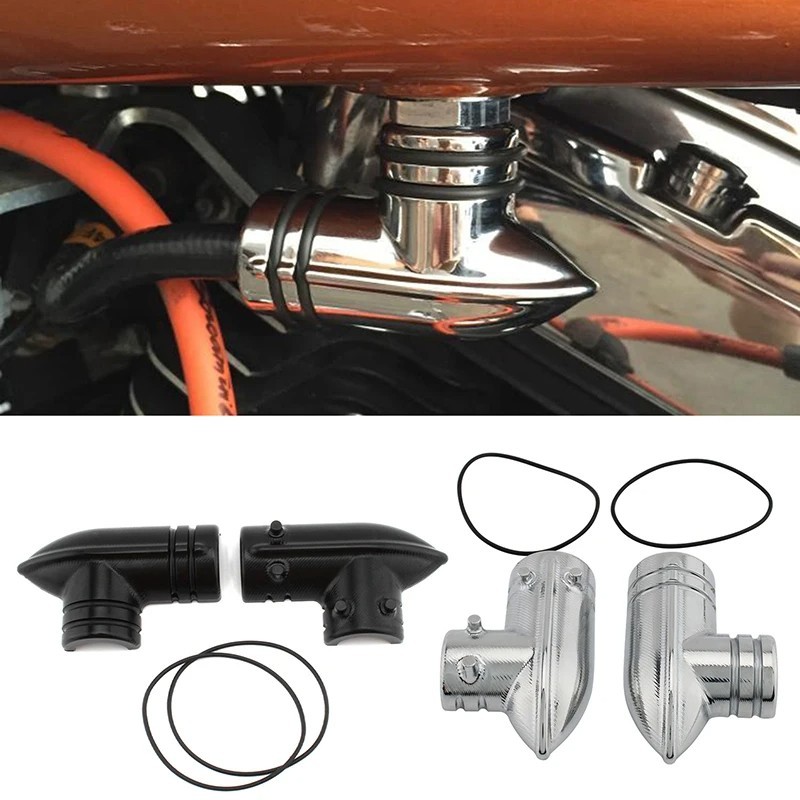 Harley Davidson Dyna Sportsters Softail Fuel Line Cover Fit FLHT ELECTRAGLIDE FLTR ROADGLIDE FLHX STREETGLIDE 2002-2012