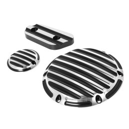 Aluminum Motorcycle 6 Holes Derby Timer Clutch Timing Covers Inspection Cover Cap For Harley Sportster Iron XL883 XL1200