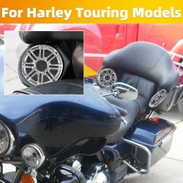 Speaker Grills Cover Case For Harley Touring Ultra Classic Electra Glide Road Glide 1998-2013