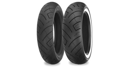 Tires front + rear mt90b16 mu85b16 Shinko 777 HD Harley Davidson Electra Glide with or without white stripe