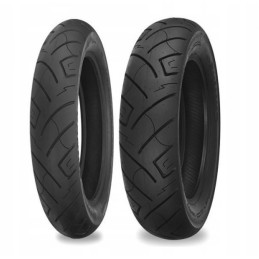 Tires front + rear mt90b16 mu85b16 Shinko 777 HD Harley Davidson Electra Glide with or without white stripe