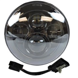 Harley Davidson 7-calowy reflektor LED projektor + 4,5 calowe światła przeciwmgielne Touring Electra Glide + uchwyt