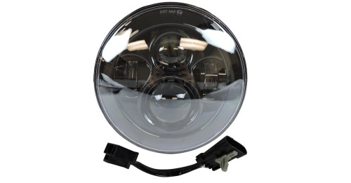 Harley Davidson 7-calowy reflektor LED projektor + 4,5 calowe światła przeciwmgielne Touring Electra Glide + uchwyt