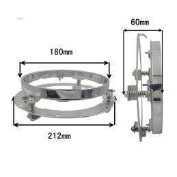 Harley Davidson 7-calowy reflektor LED projektor + 4,5 calowe światła przeciwmgielne Touring Electra Glide + uchwyt