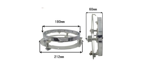 Harley Davidson 7-calowy reflektor LED projektor + 4,5 calowe światła przeciwmgielne Touring Electra Glide + uchwyt