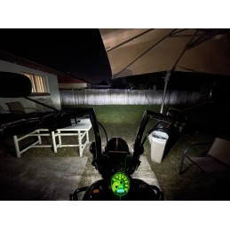 Harley Davidson 7-calowy reflektor LED projektor + 4,5 calowe światła przeciwmgielne Touring Electra Glide + uchwyt