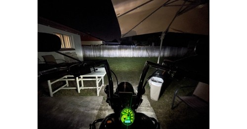 Harley Davidson 7-calowy reflektor LED projektor + 4,5 calowe światła przeciwmgielne Touring Electra Glide + uchwyt