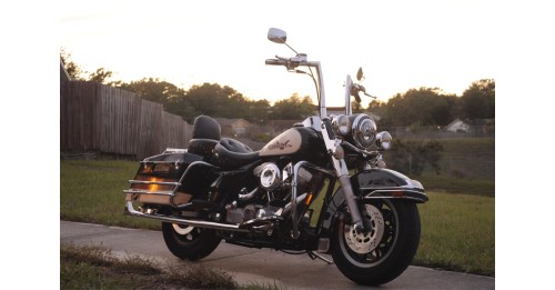 Harley Davidson 7-calowy reflektor LED projektor + 4,5 calowe światła przeciwmgielne Touring Electra Glide + uchwyt