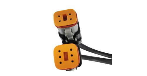 Adapter OBD2 Harley Davidson 6-pin 4-pin OBD2, kabel diagnostyczny, skaner Harley Davidson TEXA