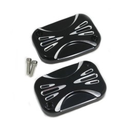 Front Brake Master Cylinder Cover Harley Davidson Touring Electra Street Glide Road King VRSCR V-Rod FLHR FLHX FLTR