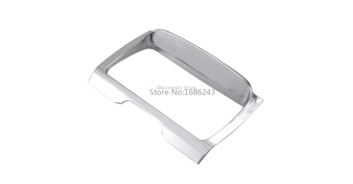 Chrome Inner Fairing Tri-Line Gauge Stereo Switch Trims Accents Panel Cover For Harley Electra Street Glide Tri Glide